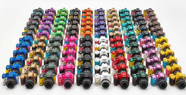 宾得的彩色相机 产品经理的创意思维